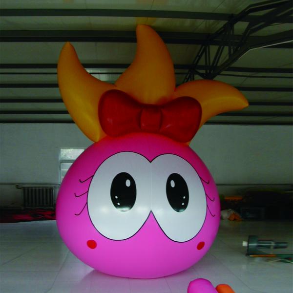 Giant Inflatable Sports Mascots Advertising 3D Cartoon Oxford Material