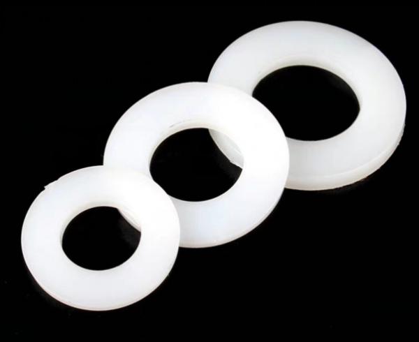 Buy Nylon and uhmwpe plastic spacers and gasket,standoff white color at wholesale prices