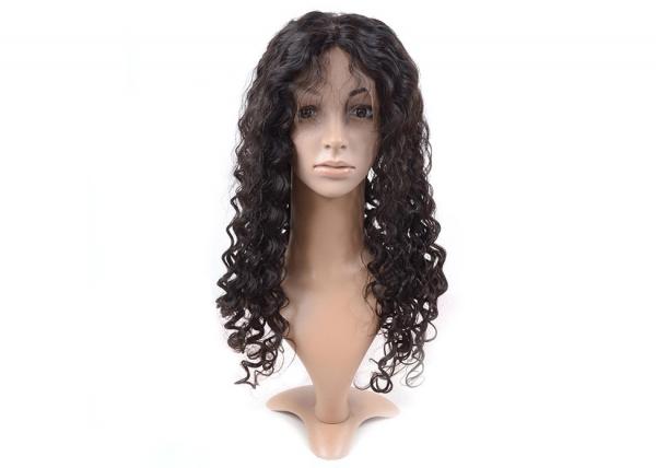 Buy Real Mink Brazilian Human Hair Curly Lace Front Wigs Long Life Time For Black Women at wholesale prices