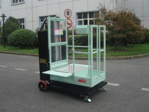 China 200kg Rated Load Aerial Order Picker Semi Electric 4.3m For One Person Stock Picking on sale