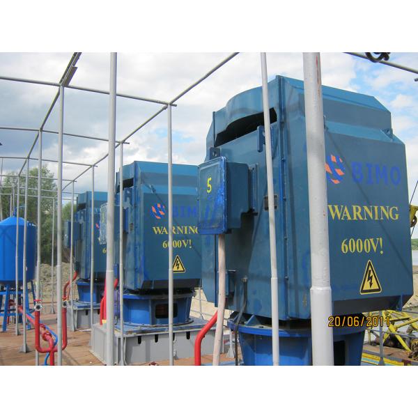 YKK Series High Voltage Electric Motor 6000v 315kw Slip Ring Electric Motor