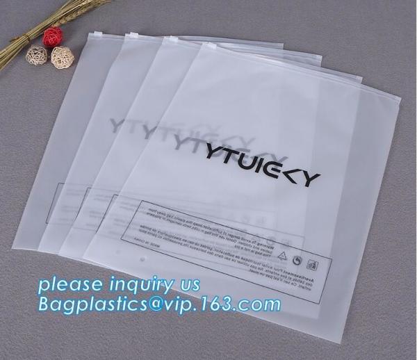 PVC / EVA slider zipper plastic clear swimwear packaging bags,Bikini Swimwear Underwear Sock Zipper Slider Packaging Bag