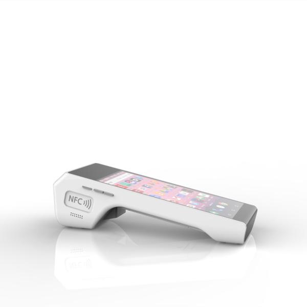 Buy USB Handheld Payment Devices , Handheld Ordering Systems With Fingerprint Barcode Reader NFC at wholesale prices