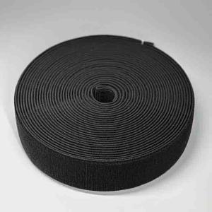 Quality Width 25mm Elastic Buckle Strap Durable Stretchable Hook And Loop for sale