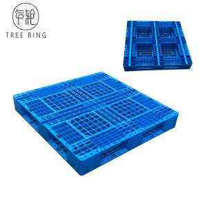China Full Perimeter Runner HDPE Plastic Pallets , Recycled Plastic Pallets For Stacking Option on sale
