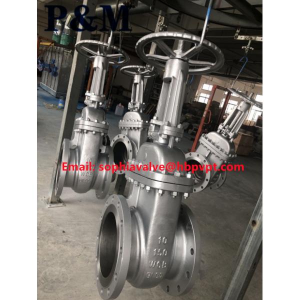 ANSI 150LB 600LB WCB cast steel gate valve