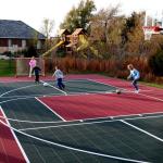 PP Interlocking Sports Tiles for Basketball Court and Multi-Use