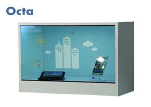 Quality Flexible Transparent LCD Display Media Player With Box Android Or PC System for sale