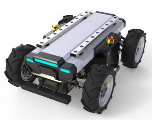 China RLSDP 1.0 Wireless Control 4wd 50kgs Wheeled Robot Chassis on sale