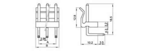 Original CNJWY VH3.96 16 Pins Wafer Housing Terminal