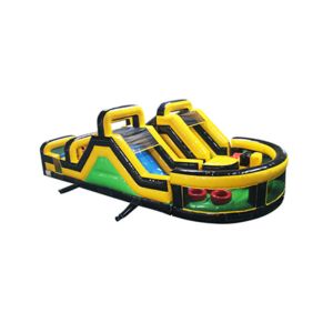 Quality Outdoor Commercial Obstacle Course , Customized Adult Inflatable Assault Course for sale