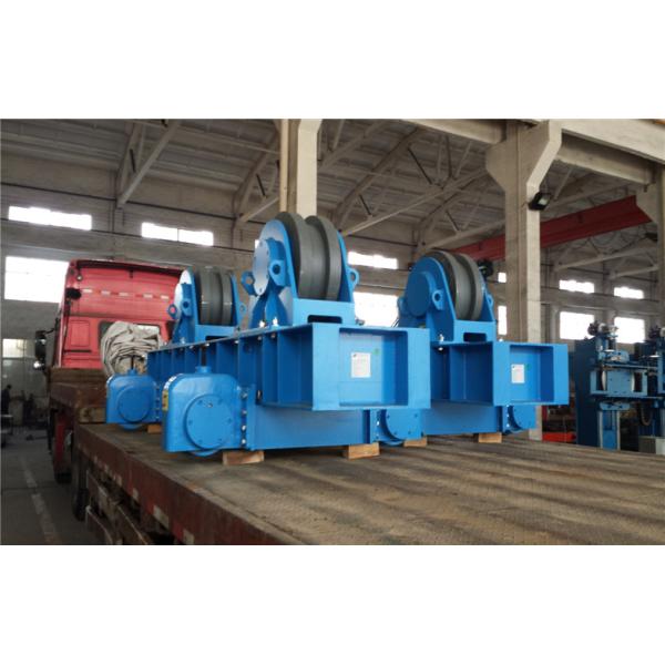 Cylinder 400T Painting Pipe Welding Positioner Rotator With Metallic Roller