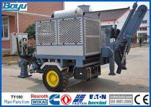 Quality 120kN 12T Power Line Stringing Equipment TY120 Hydraulic Puller German Rexroth Pump Motor / Reducer for sale