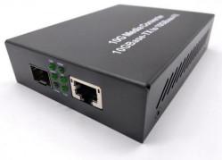 Buy 10G Unmanaged Media Converter with SFP+ & RJ45 port at wholesale prices