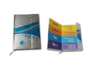 Quality Custom Printing Brochures , Notebook Printing , Folder Printing , Notebook With Silk for sale