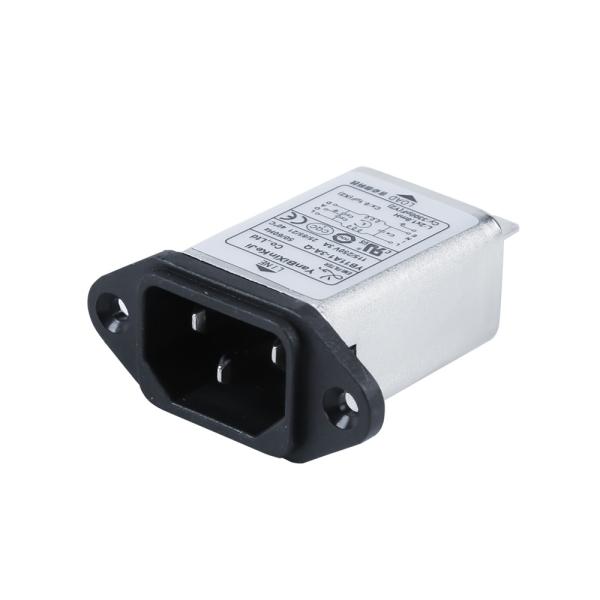 Buy Multi-Function EMI Inlet Filters 110V/250V 3A Low Leakage Current Socket IEC Noise Filter at wholesale prices
