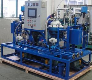 China Custom Centrifugal Hfo Purifier Separator , Lube Oil Purification System on sale