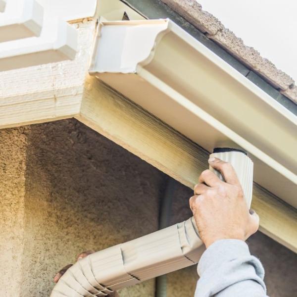 Steel Gutter Downspout Roll Forming Machine , Metal Rain Gutter Making Machine