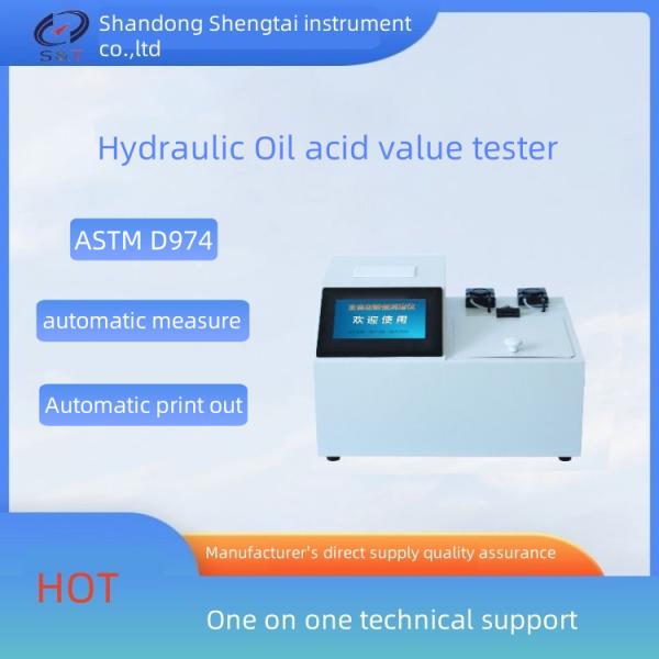 LCD screen display Automatic Scientific Research Chemical Laboratory Oil Testing Equipment for ASTM D974 Standard