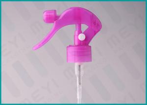 Quality 24/410 Pink All Plastic Pump Sprayer , Economic Fine Mist Trigger Sprayer for sale