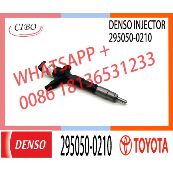 Common Rail Fuel Injector 23670-30410 Common Rail Injetor 295050-0210 for TOYOTA 1KD-FTV