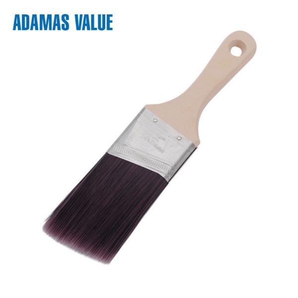 Buy Short Wooden Handle Synthetic Paint Brush Neat And Soft Hair Easy To Clean at wholesale prices