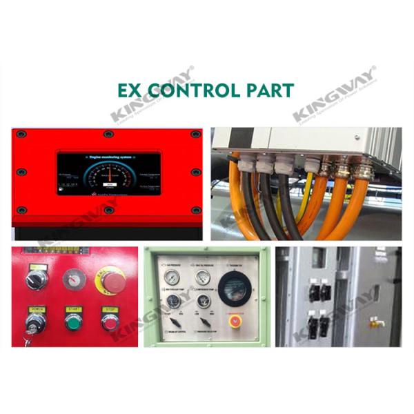 Kingway 125KVA ATEX Certified 2.7-1 DNV Standards Lifting Frame T3 Zone 2 Ex-proof Generator For Petroleum Engineering