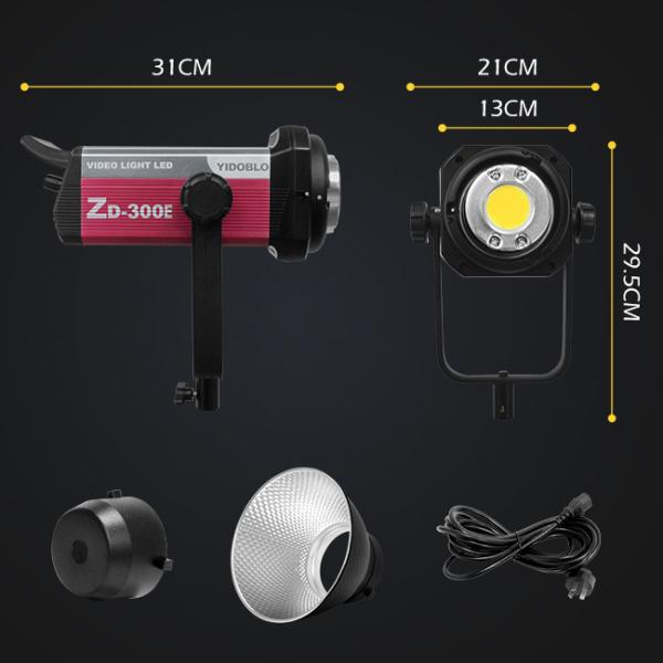 300w dual color temperature portable fill light LED suitable for live shooting fill light