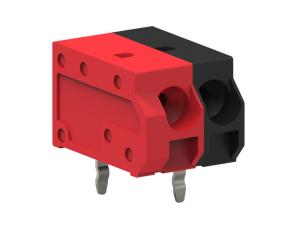 Quality Horizontal Wiring Screwless Connector Block With Embedded Pressing Button for sale