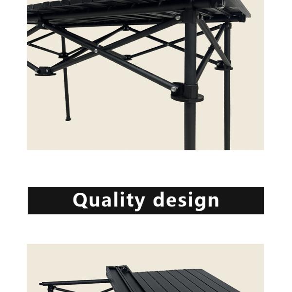 Sturdy construction of outdoor dining table