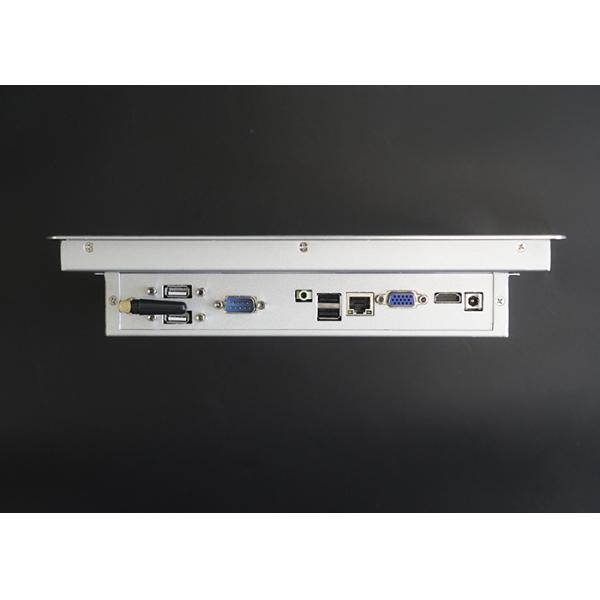 Thin Bezel Capcitive Touch Embedded Touch Panel PC Runs Ubuntu 16.04 System