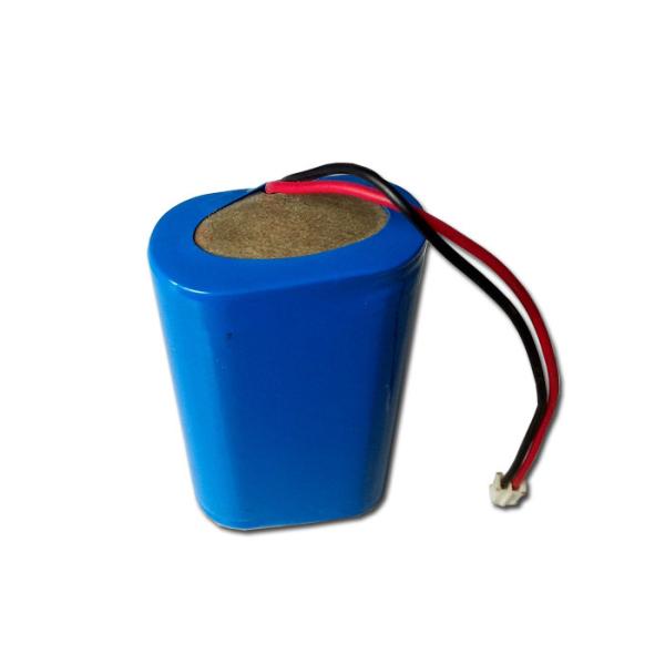 3500mAh 7.4 V Lithium Ion Battery Pack , Flashlight 2S1P Rechargeable Li Ion Battery Pack