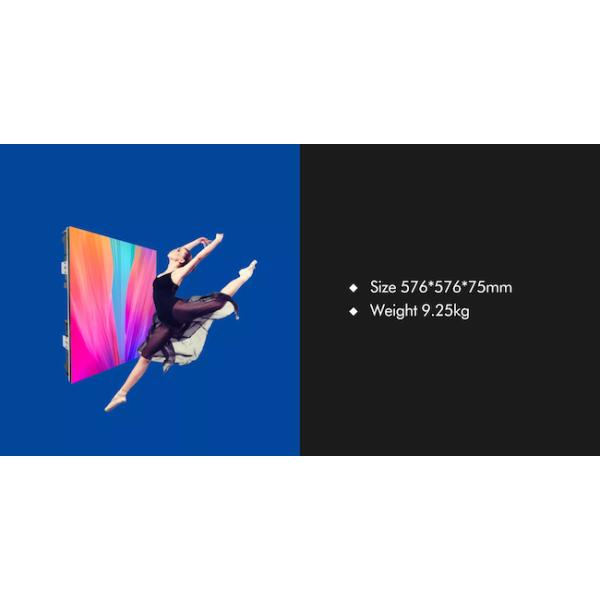 P3.91mm Stage Rental LED Display Screen Die Casting Aluminum 1