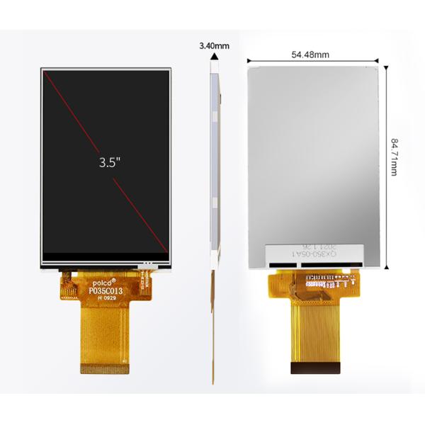 Polcd 3.5 inch MCU SPI interface ILI9488 TFT LCD Screen with Resistive Touch Panel 320*480 3.5" IPS LCD Display
