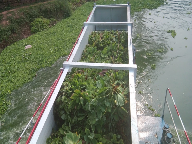 Weed Reed Harvester Lake Weed / Duckweed / Reed / Floating Algae Harvester Machine