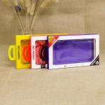Customize Pantone Mobile Case Packaging Box Transparent Display