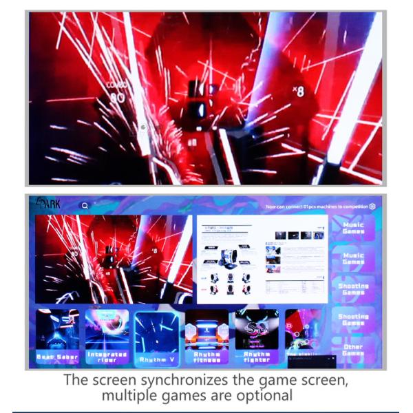 HTC VIVE 9d VR Space Walking Platform Shooting Game Simulator For Shopping Mall