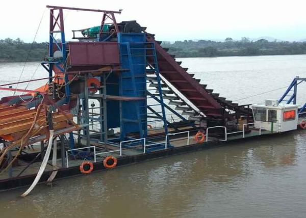 Buy Multipurpose Gold Dredging Equipment Dismountable Structure Hydraulic Mechanical at wholesale prices