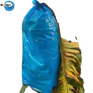 Quality China Factory Direct Wholesale Blue Perforated Polyethylene Plastic Protection Banana Bunch Cover for sale