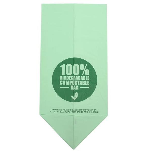 100% Environment Friendly Compostable Cornstarch Garbage Bags, GUARANTEED LOWEST PRICE! Eco-Friendly Plastic Bag, 100 %