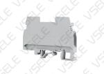 Mini Din Rail Terminal Blocks / Multi Conductor Terminal Block URTKS Type