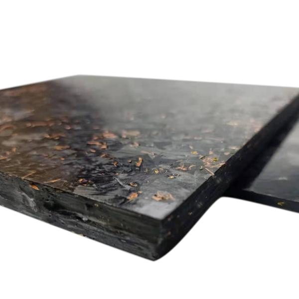 Glossy/ Matte Customize Forged Gold Foil Carbon Fiber Sheet 50% Glossy Weave Forge Pattern