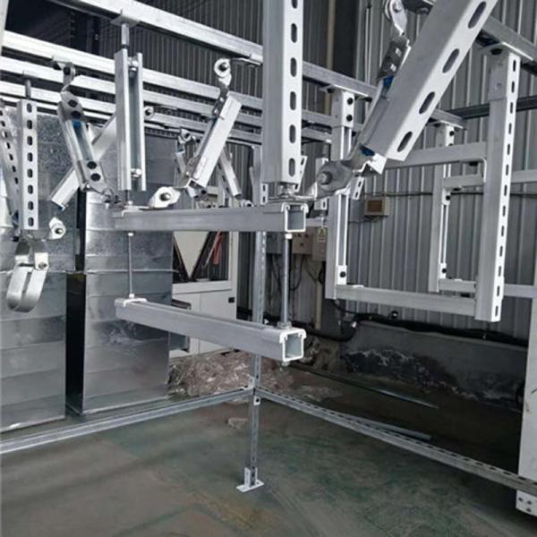 Adjustable Galvanized 4 Way Seismic Bracing For Sprinkler Systems 500kg