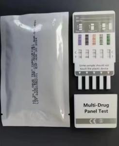 China High Sensitivity Drug Abuse Test Kit Private 10 Panel Multi-Drug Dip Card on sale