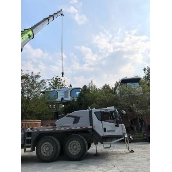 ZTC1300V863 Zoomlion Mobile Crane 66.6m Fully Extended 130 Ton Max Capacity