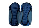 2mm Neoprene Water Socks , Blue Cold Water Scuba Diving Socks Prevent Scratch