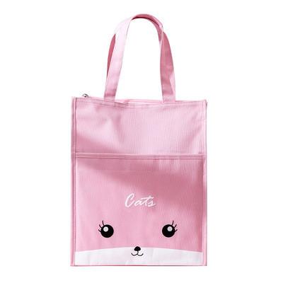 Buy Custom Design Cartoon Review Bag Student Cloth Art Portable Study Bag Student Tutorial Bag Random Pattern at wholesale prices