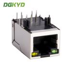 Communication Connection Socket RJ45 With Transformer Integrated Magnetics Jack