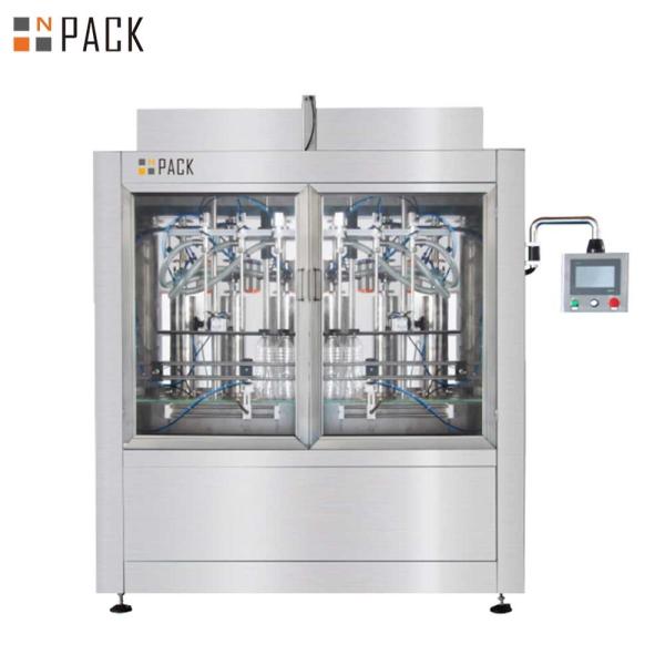 Buy Automatic Servo Motor Linear Piston Pump Hot Wax Filling Machine With Mixing And Heating at wholesale prices