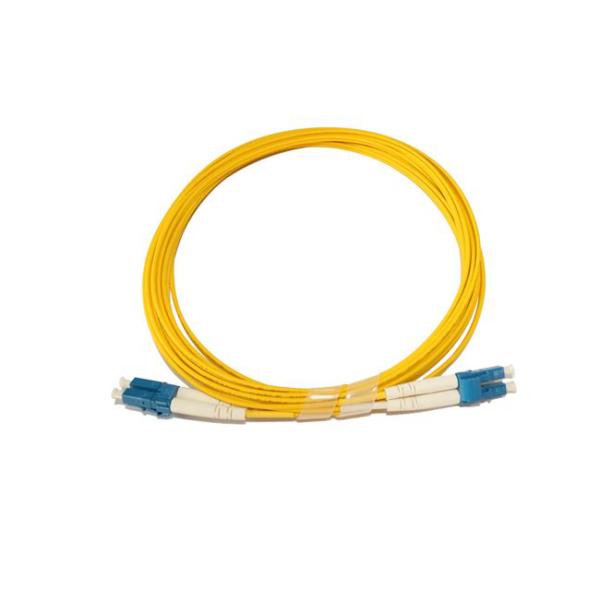 Bend Insensitive G657A1 Duplex LC-LC 2.0MM Fiber Optic Patch Cord PVC/LSZH Jacket